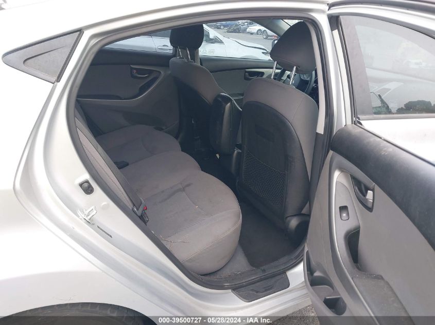 2014 Hyundai Elantra Se VIN: 5NPDH4AE3EH516794 Lot: 39500727