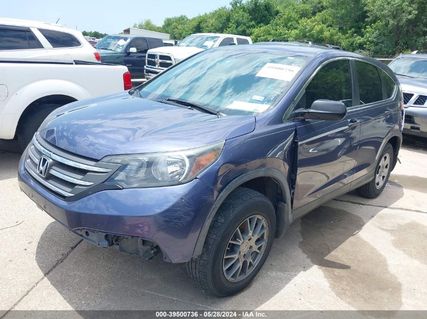 2013 Honda Cr-V Lx VIN: 3CZRM3H30DG710572 Lot: 39500736