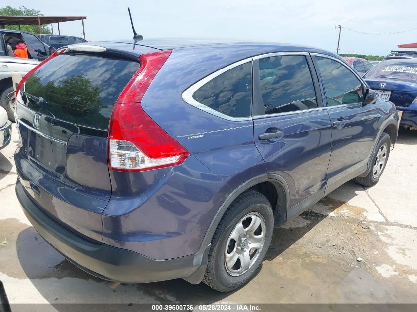 2013 Honda Cr-V Lx VIN: 3CZRM3H30DG710572 Lot: 39500736