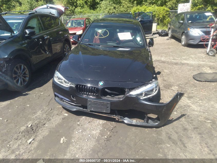 2018 BMW 330I xDrive VIN: WBA8D9G57JNU71979 Lot: 39500737