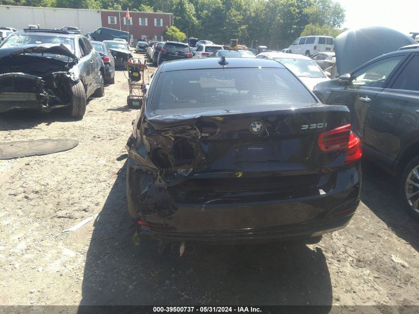 2018 BMW 330I xDrive VIN: WBA8D9G57JNU71979 Lot: 39500737