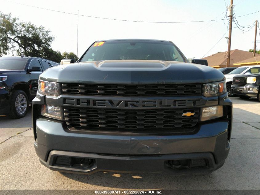 2019 Chevrolet Silverado 1500 Custom VIN: 1GCPWBEH5KZ421959 Lot: 39500741