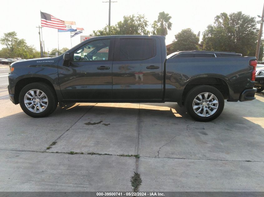 2019 Chevrolet Silverado 1500 Custom VIN: 1GCPWBEH5KZ421959 Lot: 39500741