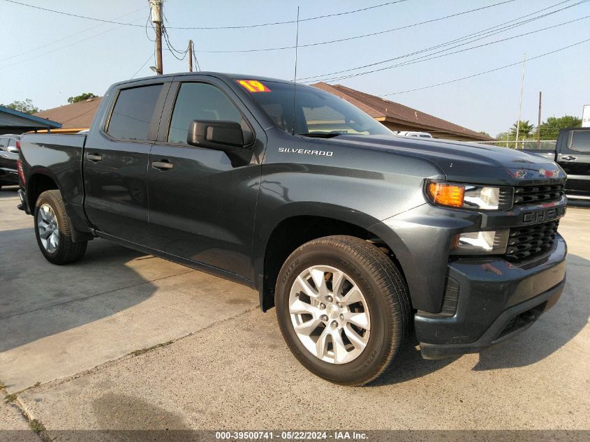 2019 Chevrolet Silverado 1500 Custom VIN: 1GCPWBEH5KZ421959 Lot: 39500741