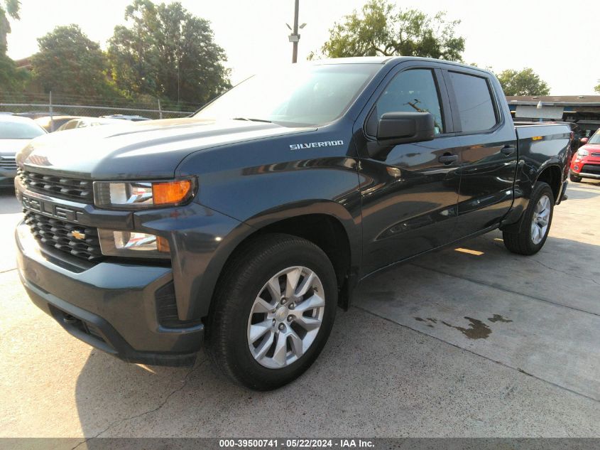 2019 Chevrolet Silverado 1500 Custom VIN: 1GCPWBEH5KZ421959 Lot: 39500741