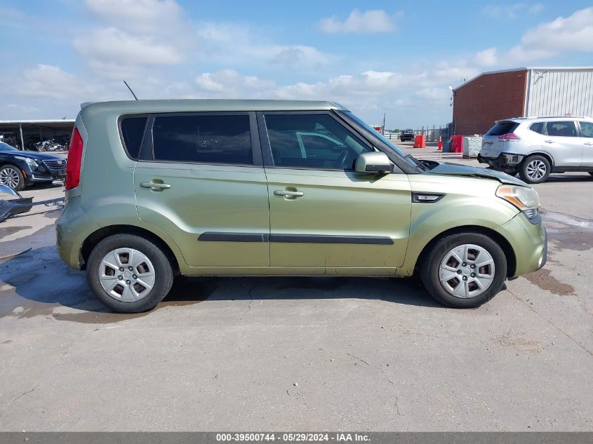 2012 Kia Soul VIN: KNDJT2A55C7453009 Lot: 39500744