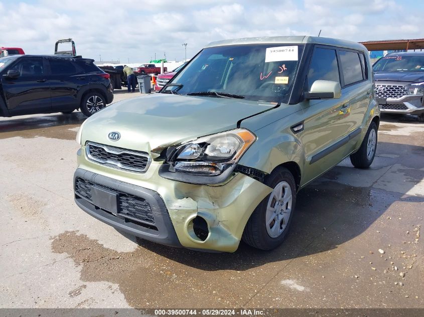 2012 Kia Soul VIN: KNDJT2A55C7453009 Lot: 39500744