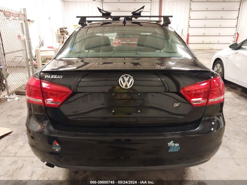 2014 Volkswagen Passat 2.5L S/2.5L Wolfsburg Edition VIN: 1VWAH7A38EC021437 Lot: 39500745