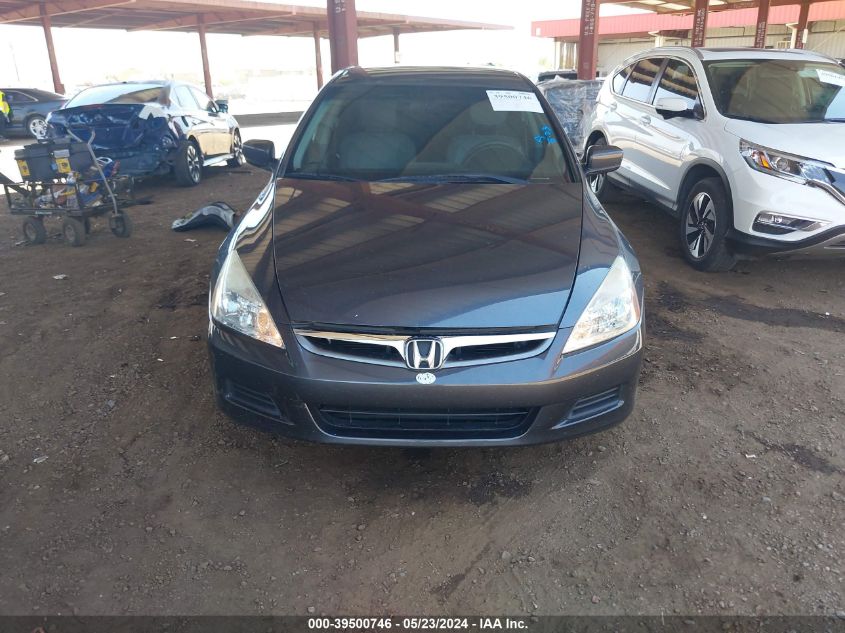 2007 Honda Accord 2.4 Lx VIN: 1HGCM56487A222400 Lot: 39500746