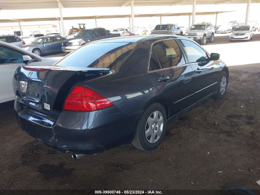 2007 Honda Accord 2.4 Lx VIN: 1HGCM56487A222400 Lot: 39500746