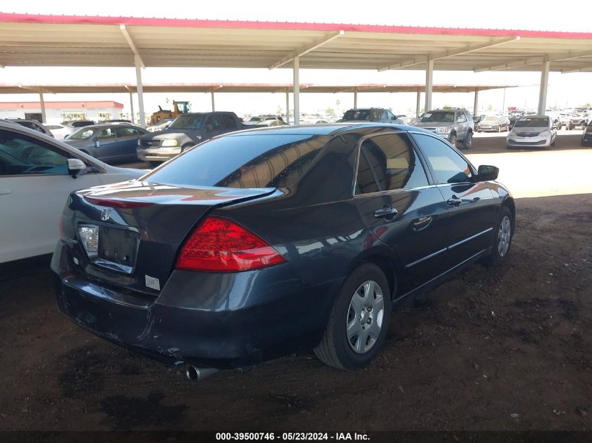 2007 Honda Accord 2.4 Lx VIN: 1HGCM56487A222400 Lot: 39500746