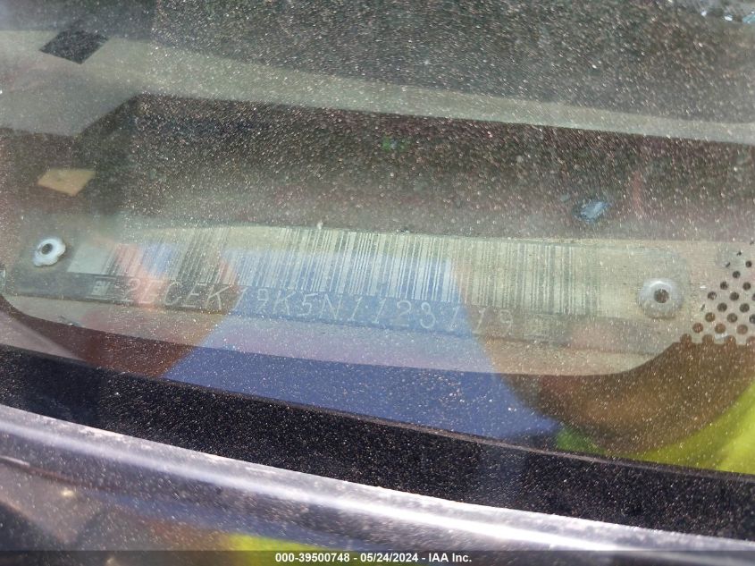 1992 Chevrolet Gmt-400 K1500 VIN: 2GCEK19K5N1123119 Lot: 39500748