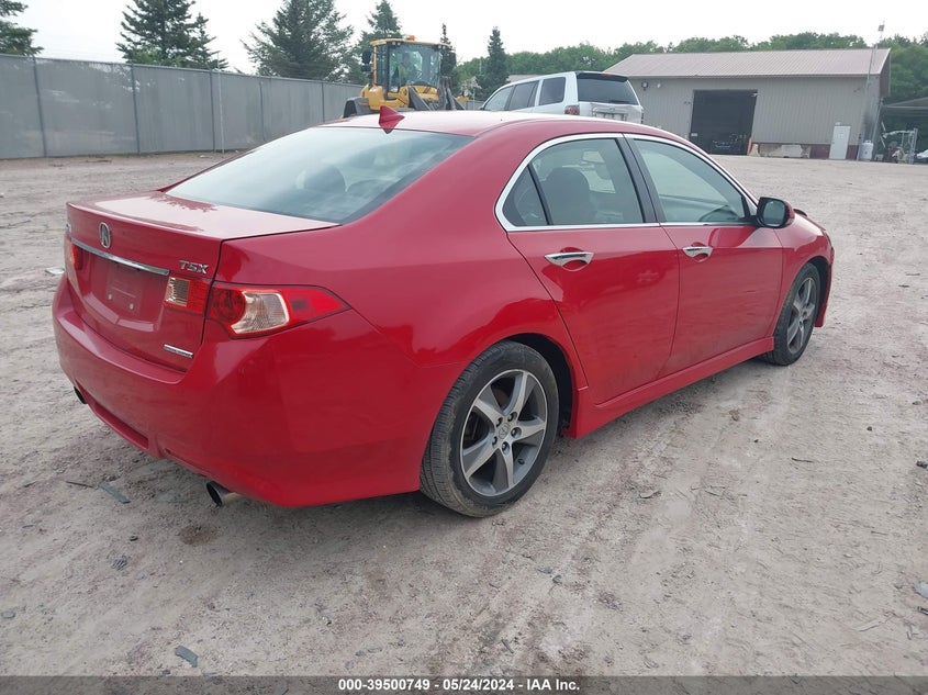 2012 Acura Tsx 2.4 VIN: JH4CU2F87CC004395 Lot: 39500749