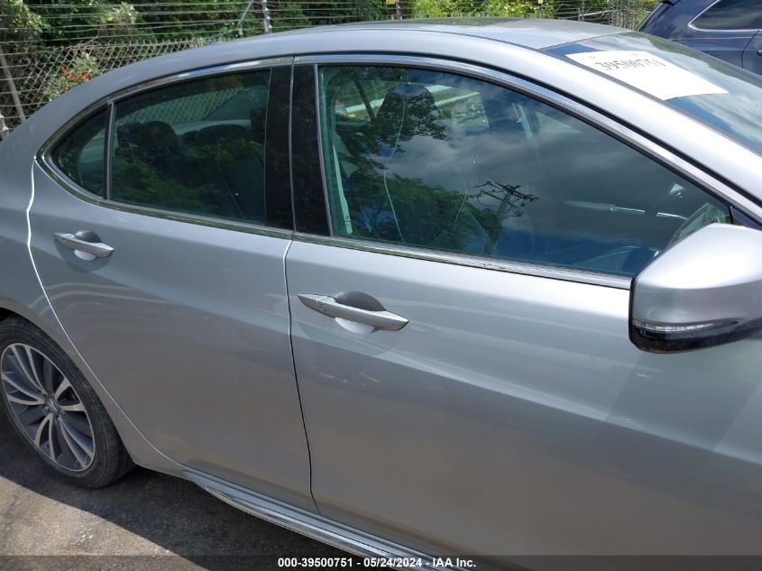 2018 Acura Tlx Advance Pkg VIN: 19UUB2F74JA000740 Lot: 39500751