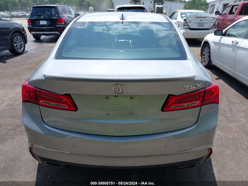 2018 Acura Tlx Advance Pkg VIN: 19UUB2F74JA000740 Lot: 39500751