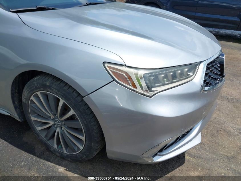 2018 Acura Tlx Advance Pkg VIN: 19UUB2F74JA000740 Lot: 39500751