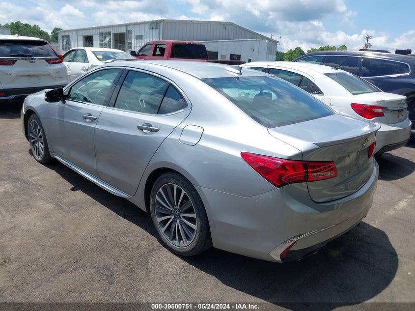 2018 Acura Tlx Advance Pkg VIN: 19UUB2F74JA000740 Lot: 39500751