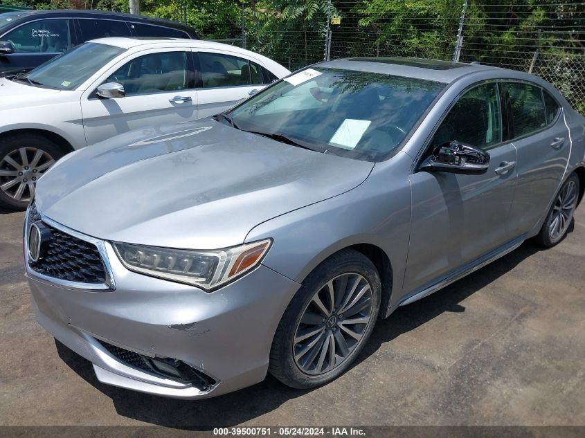 2018 Acura Tlx Advance Pkg VIN: 19UUB2F74JA000740 Lot: 39500751