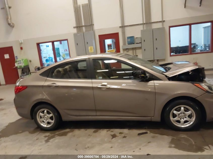 2014 Hyundai Accent Gls VIN: KMHCT4AE8EU609273 Lot: 39500754