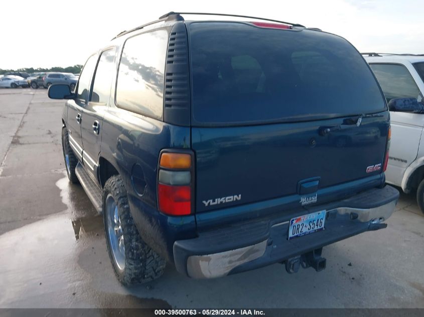 2005 GMC Yukon Slt VIN: 1GKEC13T45J139756 Lot: 39500763