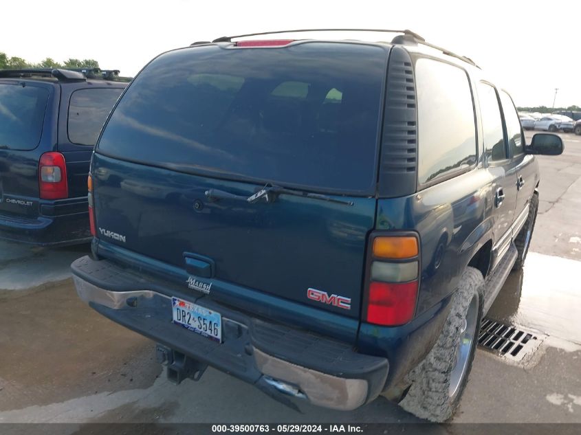 2005 GMC Yukon Slt VIN: 1GKEC13T45J139756 Lot: 39500763