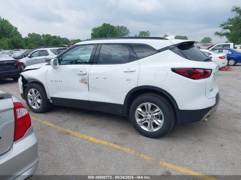 2020 Chevrolet Blazer Fwd 2Lt VIN: 3GNKBCR44LS662923 Lot: 39500772