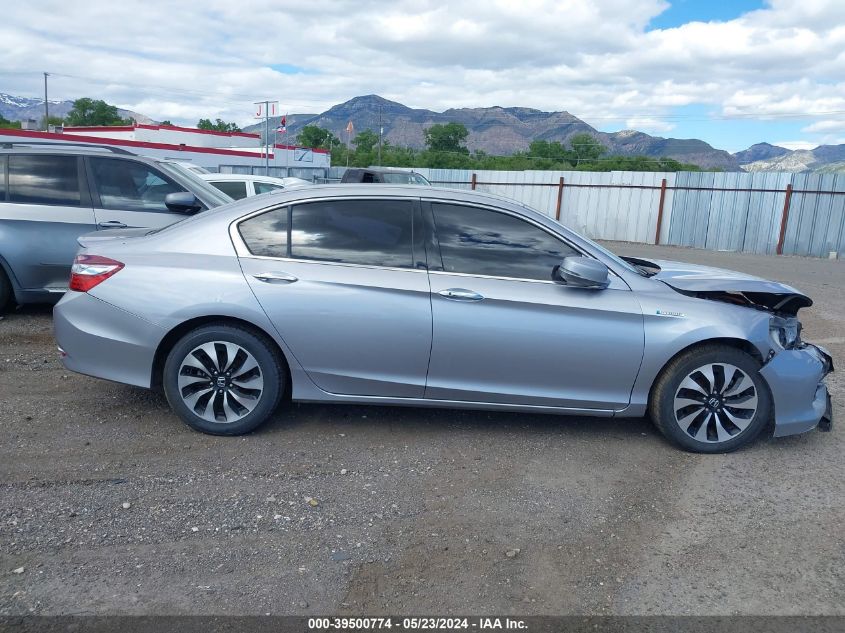 2017 Honda Accord Hybrid VIN: JHMCR6F31HC003778 Lot: 39500774