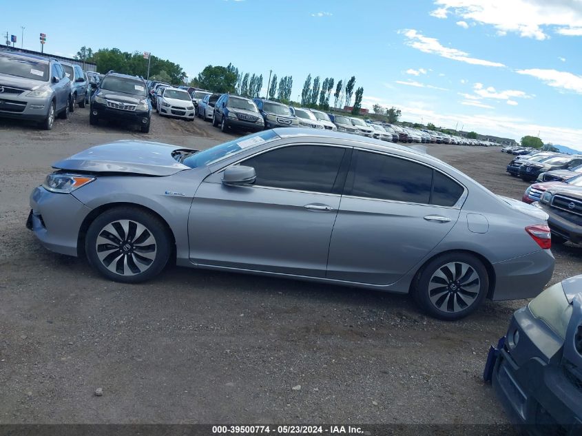 2017 Honda Accord Hybrid VIN: JHMCR6F31HC003778 Lot: 39500774