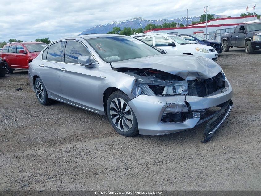 2017 Honda Accord Hybrid VIN: JHMCR6F31HC003778 Lot: 39500774