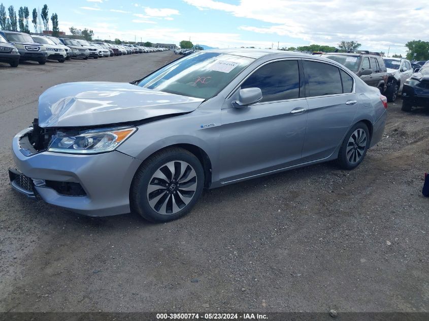 2017 Honda Accord Hybrid VIN: JHMCR6F31HC003778 Lot: 39500774