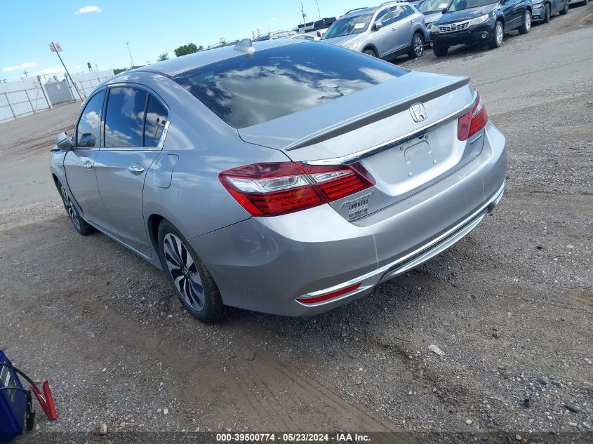 2017 Honda Accord Hybrid VIN: JHMCR6F31HC003778 Lot: 39500774