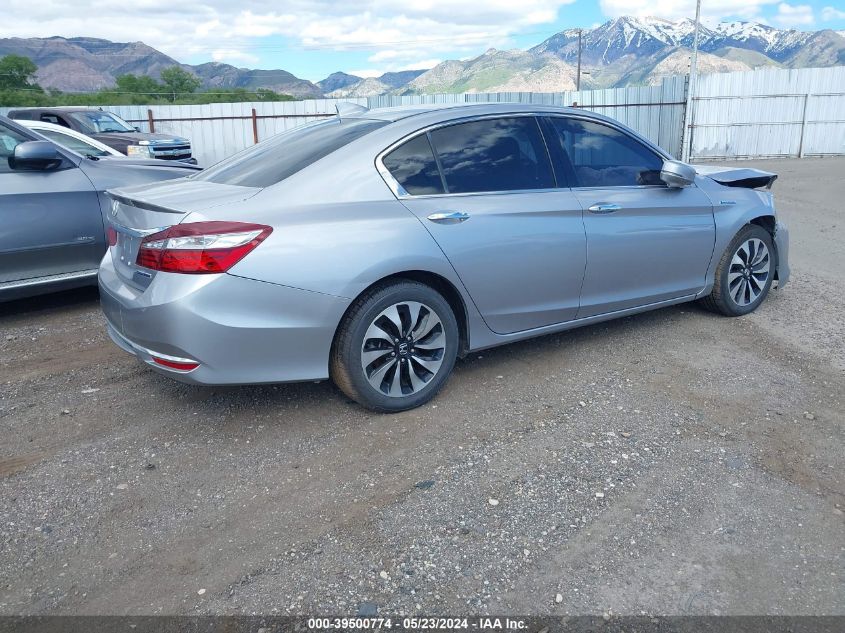 2017 Honda Accord Hybrid VIN: JHMCR6F31HC003778 Lot: 39500774