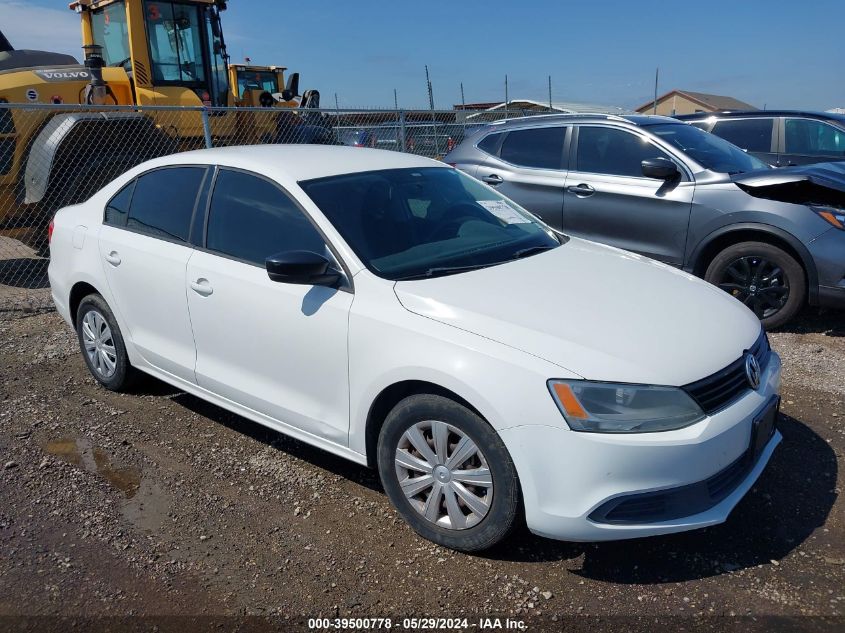 2012 Volkswagen Jetta 2.0L S VIN: 3VW2K7AJ5CM316799 Lot: 39500778