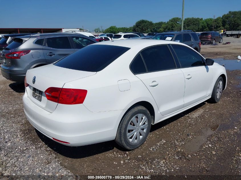 2012 Volkswagen Jetta 2.0L S VIN: 3VW2K7AJ5CM316799 Lot: 39500778