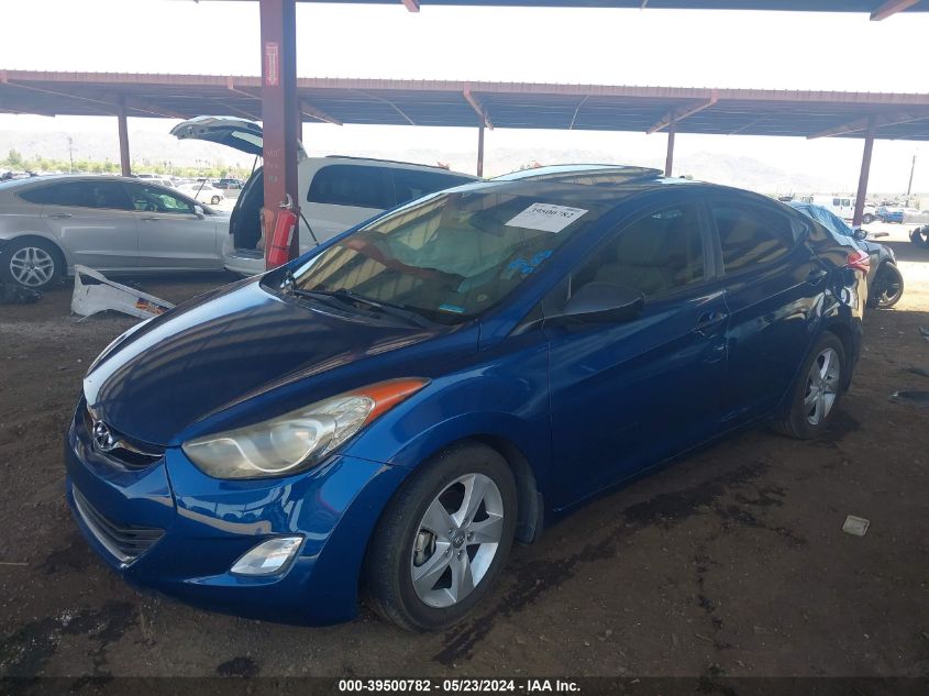 2013 Hyundai Elantra Gls VIN: KMHDH4AE5DU950909 Lot: 39500782