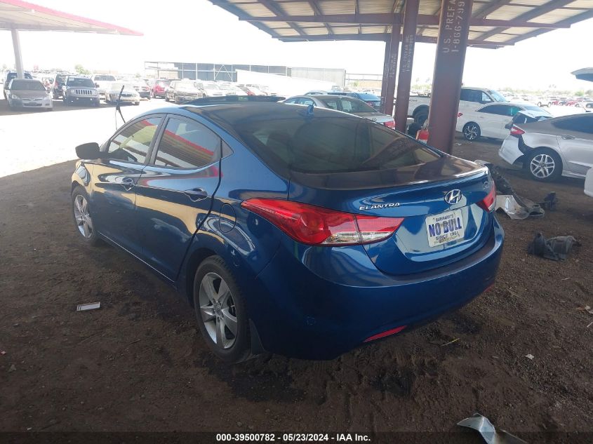 2013 Hyundai Elantra Gls VIN: KMHDH4AE5DU950909 Lot: 39500782