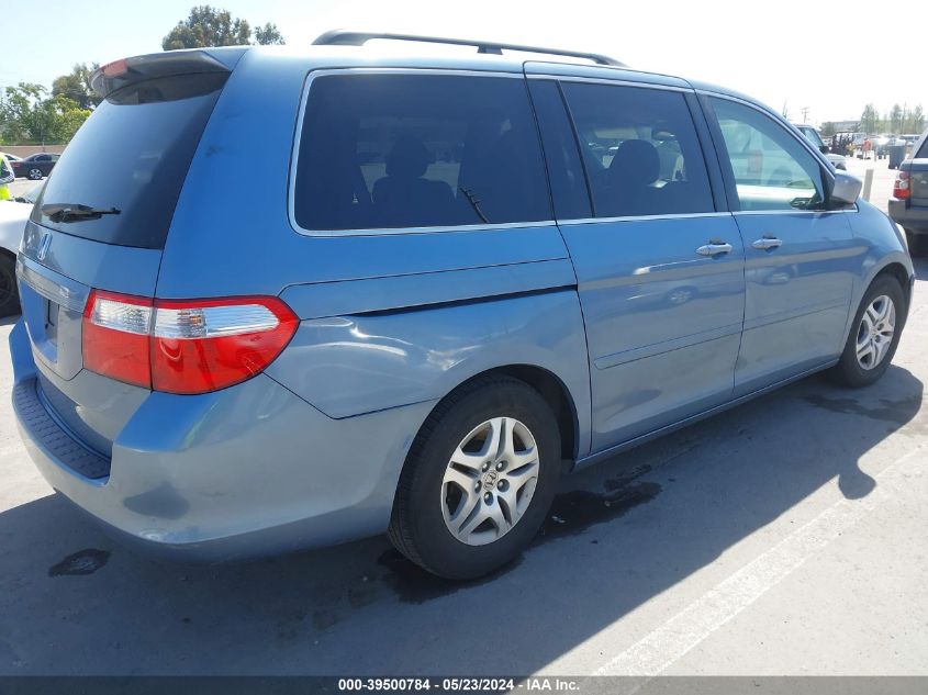 2006 Honda Odyssey Ex-L VIN: 5FNRL38696B117854 Lot: 39500784