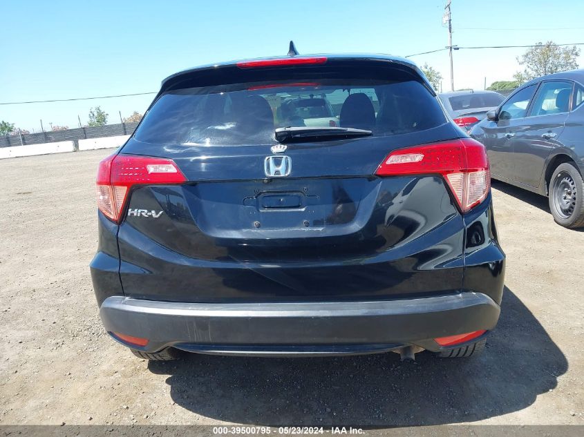 2018 Honda Hr-V Lx VIN: 3CZRU5G32JM706243 Lot: 39500795