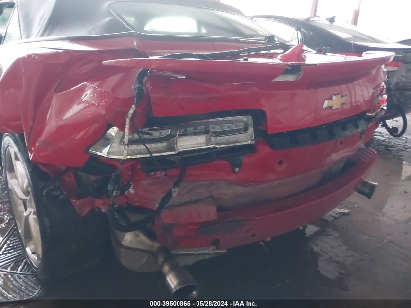 2015 Chevrolet Camaro 2Lt VIN: 2G1FF3D38F9228558 Lot: 39500865