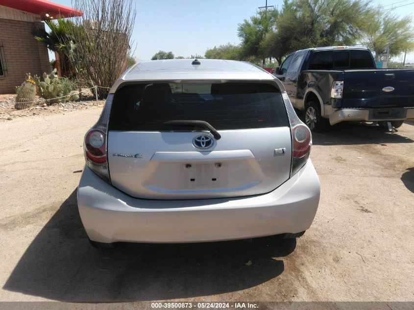 2012 Toyota Prius C VIN: JTDKDTB34C1029408 Lot: 39500873