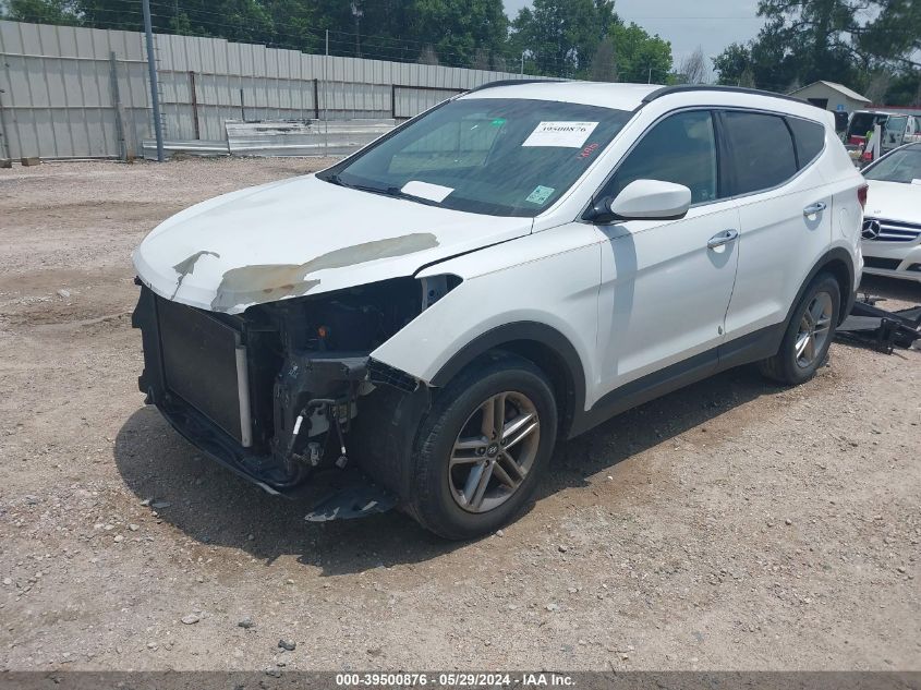 2017 Hyundai Santa Fe Sport 2.4L VIN: 5NMZU3LB5HH025319 Lot: 39500876