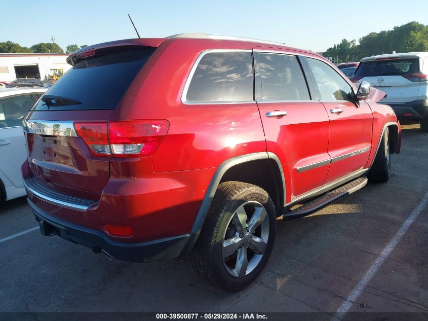 2012 Jeep Grand Cherokee Overland VIN: 1C4RJFCT2CC135013 Lot: 39500877