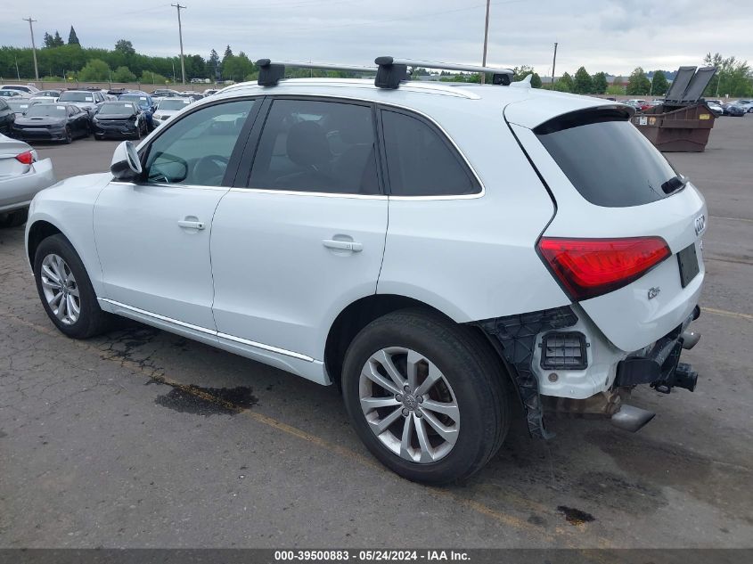 2014 Audi Q5 2.0T Premium VIN: WA1LFAFP2EA081326 Lot: 39500883