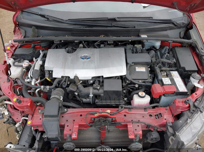 2021 Toyota Prius Prime Limited VIN: JTDKAMFP8M3168393 Lot: 39500912