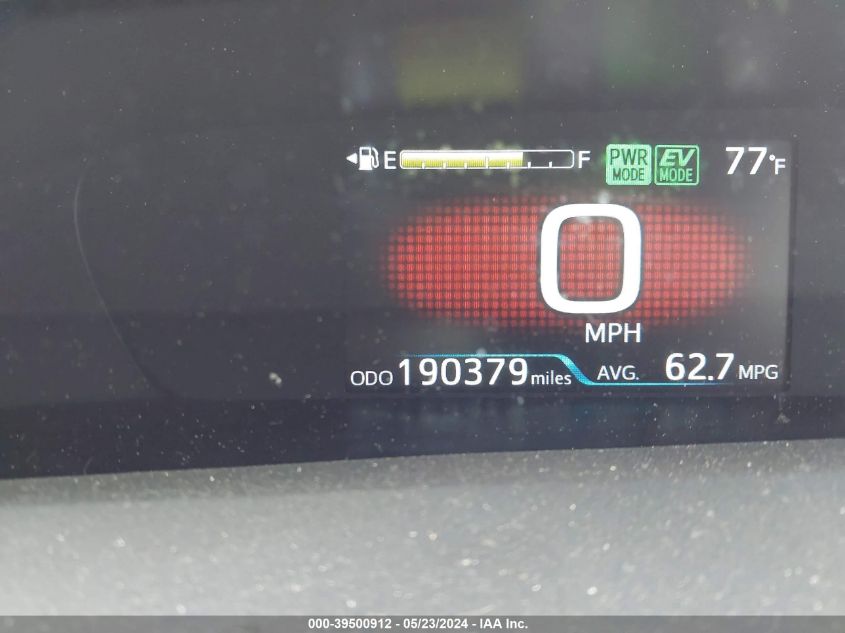 2021 Toyota Prius Prime Limited VIN: JTDKAMFP8M3168393 Lot: 39500912