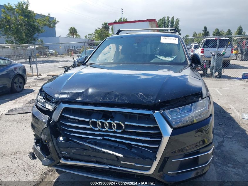 2019 Audi Q7 45 Premium VIN: WA1LHAF77KD024060 Lot: 39500924