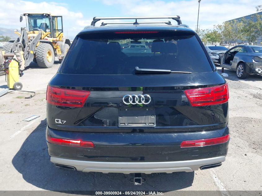 2019 Audi Q7 45 Premium VIN: WA1LHAF77KD024060 Lot: 39500924