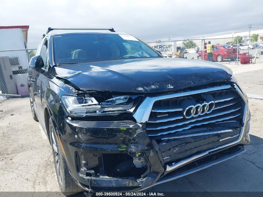 2019 Audi Q7 45 Premium VIN: WA1LHAF77KD024060 Lot: 39500924