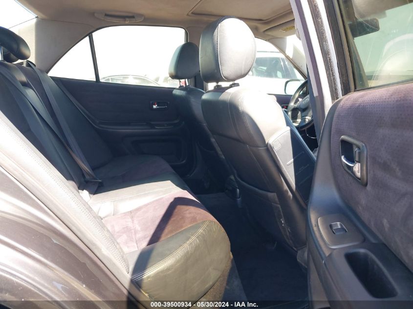 2001 Lexus Is 300 VIN: JTHBD182410020860 Lot: 39500934