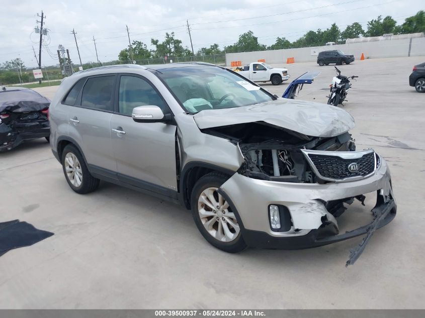 2014 Kia Sorento Ex V6 VIN: 5XYKUDA77EG543718 Lot: 39500937